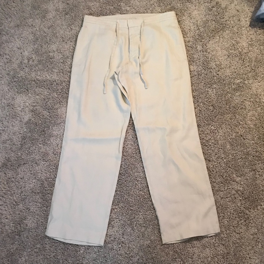 Hugo Boss linen Beach style pants EUR 46, US 30